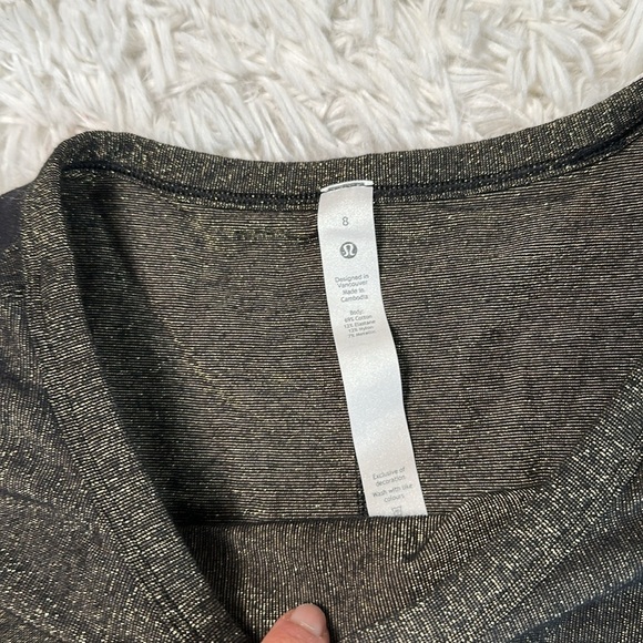 Lululemon Crescent T-Shirt *Spark Black - Picture 2 of 6